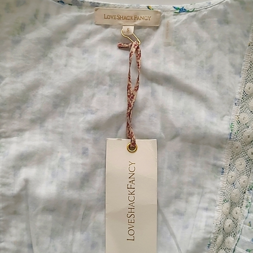 Love Shack Fancy Floral Roberta Dress - Picture 9 of 15